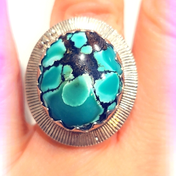 Australian Variscite Sterling Silver Gemstone Ring